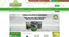 Desktop Screenshot of bellaterraprodutosnaturais.com.br